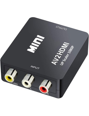 CONVERSOR KABLEX RCA HEMBRA / HDMI HEMBRA