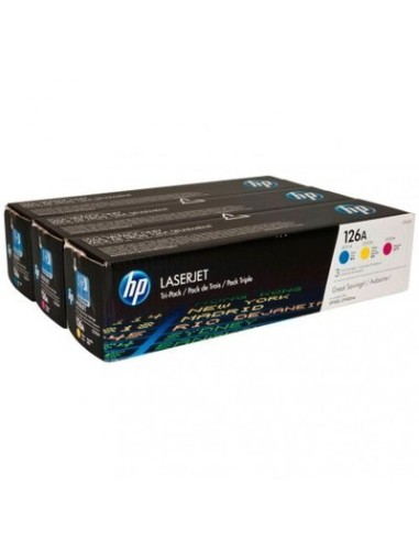 TONER HP 126A MULTIPACK CP1025 3X...