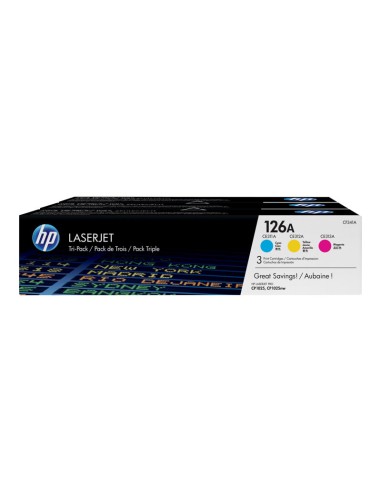 TONER HP 126A MULTIPACK CP1025 3X...