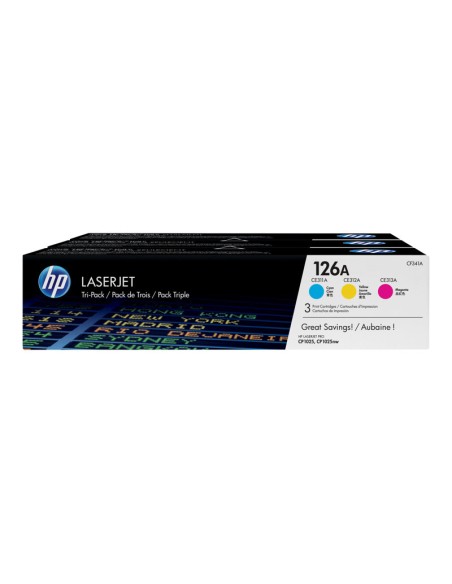 TONER HP 126A MULTIPACK CP1025 3X 1000 PAG