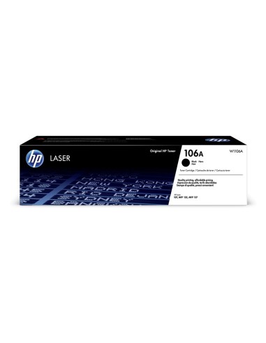 TONER HP 106A BLACK LASERJET 107 MFP 135 MPF 137 1000 PAG