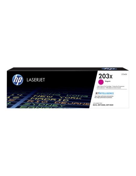 TONER HP 203X MAGENTA M254 MFP M280 M281 2500 PAG