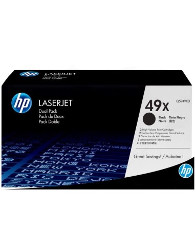 TONER HP 49X BLACK GRAN CAPACIDAD...