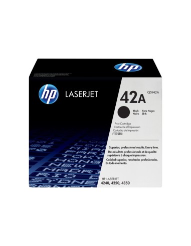TONER HP 42A BLACK 4240 4250 4350...
