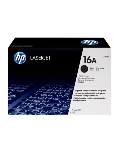 TONER HP 16A BLACK 5200 12000 PAG