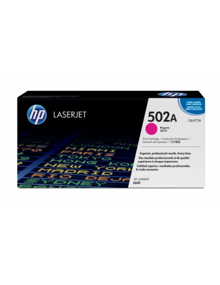 TONER HP 502A MAGENTA 3600 4000 PAG
