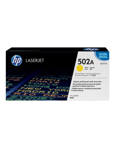 TONER HP 502A YELLOW 3600 4000 PAG