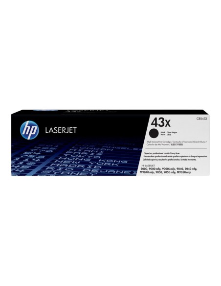 TONER HP 43X BLACK GRAN CAPACIDAD 9000 9040 M9040 9050 M9050 30000 PAG
