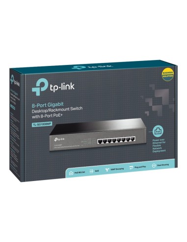 SWITCH TP-LINK TL-SG1008MP...