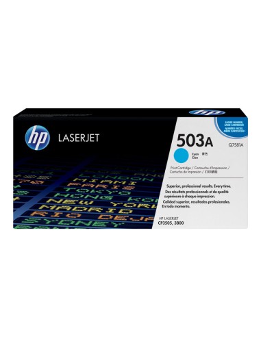 TONER HP 503A CYAN CP3505 3800 6000 PAG
