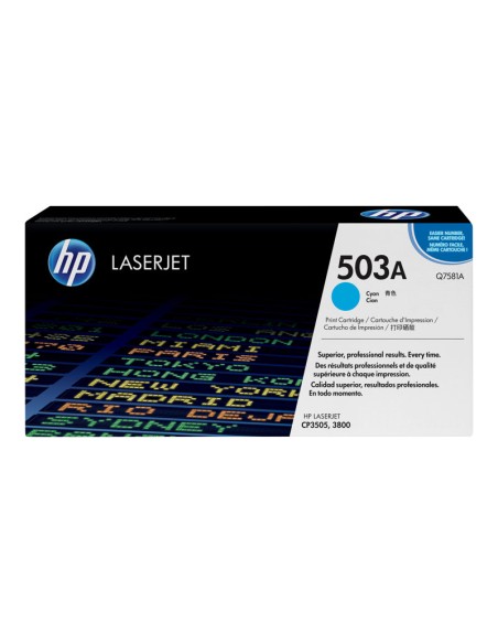 TONER HP 503A CYAN CP3505 3800 6000 PAG