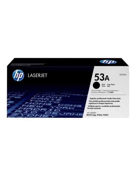 TONER HP 53A BLACK M2727 P2014 P2015 3000 PAG 