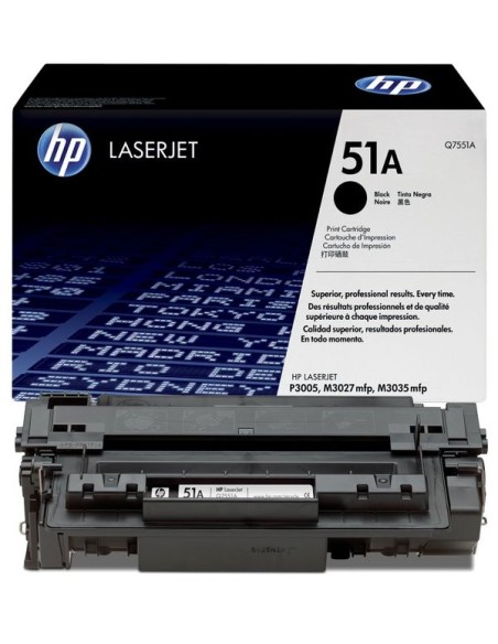 TONER HP 51A BLACK P3005 M3027 M3035 6500 PAG