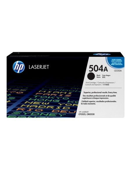 TONER HP 504A BLACK CP3525 CM3530 5000 PAG