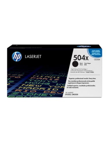TONER HP 504X BLACK GRAN CAPACIDAD...