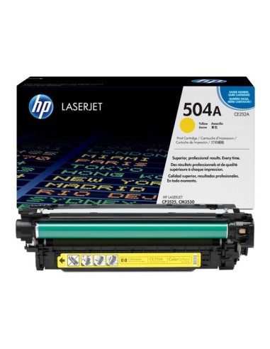 TONER HP 504A YELLOW CP3525 CM3530...