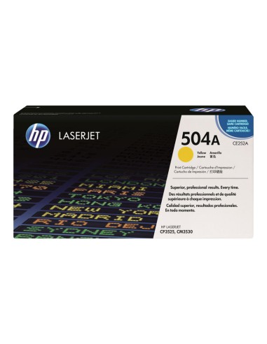 TONER HP 504A YELLOW CP3525 CM3530...