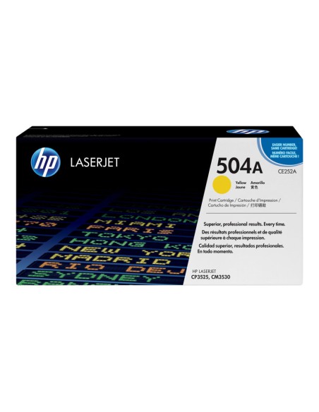 TONER HP 504A YELLOW CP3525 CM3530 7000 PAG