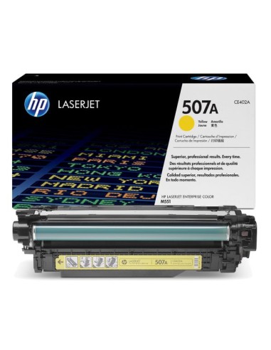TONER HP 507A YELLOW M551 6000 PAG
