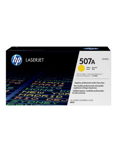 TONER HP 507A YELLOW M551 6000 PAG