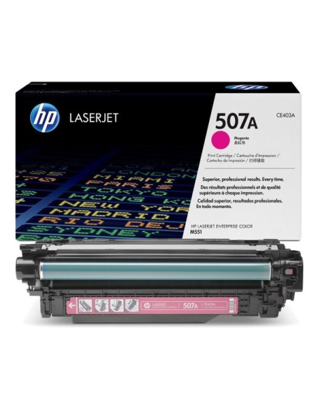 TONER HP 507A MAGENTA M551 6000 PAG