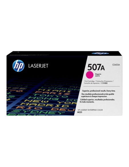 TONER HP 507A MAGENTA M551 6000 PAG