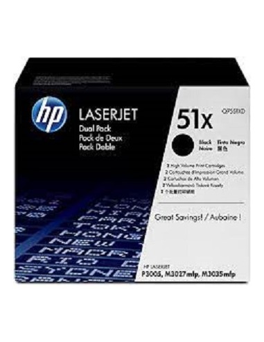 TONER HP 51X BLACK GRAN CAPACIDAD...