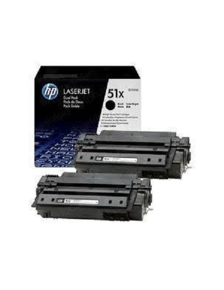 TONER HP 51X BLACK GRAN CAPACIDAD DUALPACK P3005 M3027 M3035 2X 13000 PAG