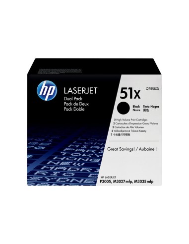 TONER HP 51X BLACK GRAN CAPACIDAD...