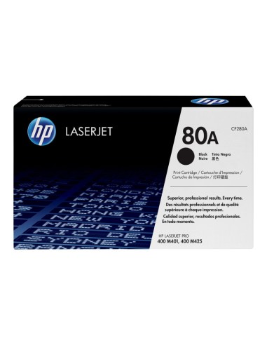 TONER HP 80A BLACK 400 M401 M425 2700...