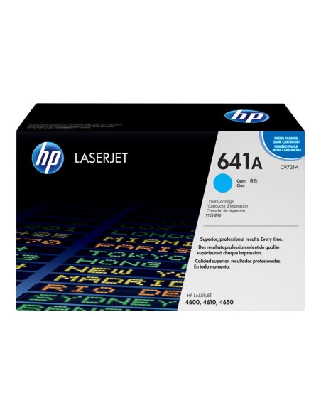 TONER HP 641A CYAN 4600 4610 4650 8000 PAG