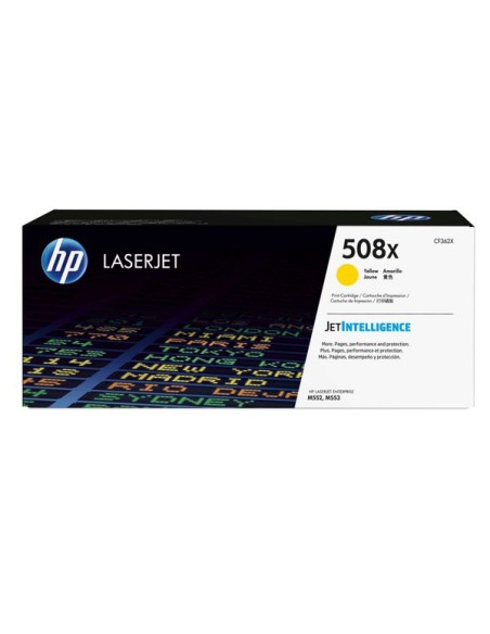 TONER HP 508X YELLOW M552DN/3DN, M577DN/F 9.500 PAG