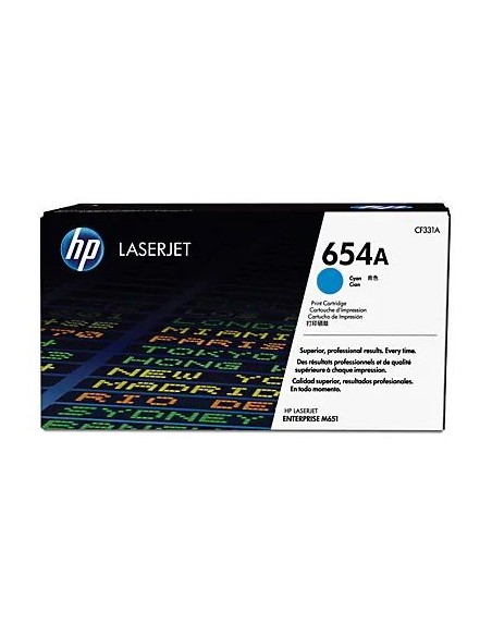 TONER HP 654A CYAN MFP M651 15000 PAG