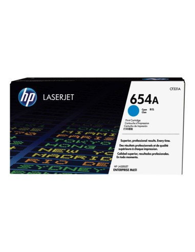 TONER HP 654A CYAN MFP M651 15000 PAG