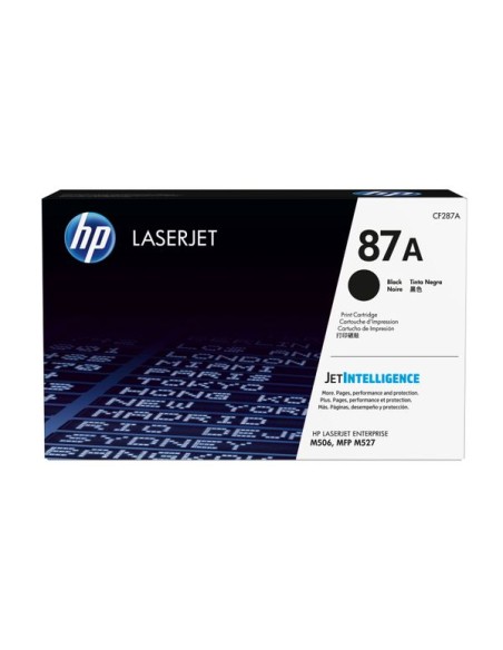 TONER HP 87A BLACK LASERJET M506 MFP M527 9000 PAG