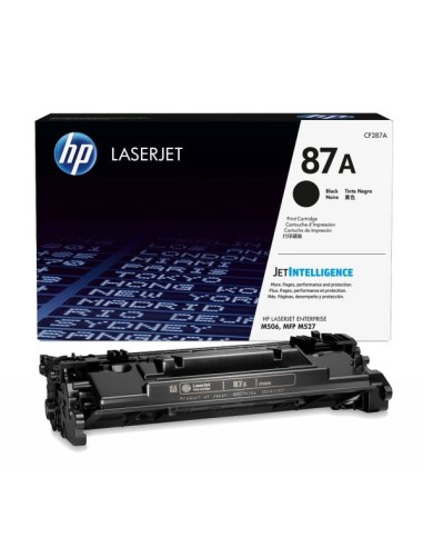 TONER HP 87A BLACK LASERJET M506 MFP...