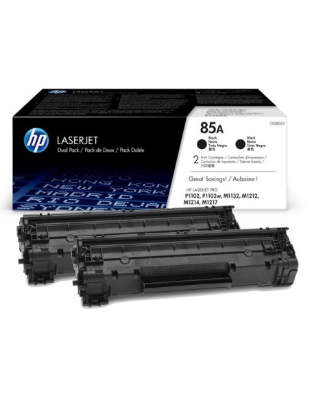 TONER HP 85A BLACK DUALPACK P1102 M1132 M1212 M1214 M1217 2X 1600 PAG