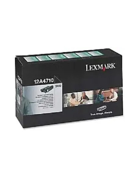 TONER LEXMARK 12A4710 BLACK X422 6000 PAG