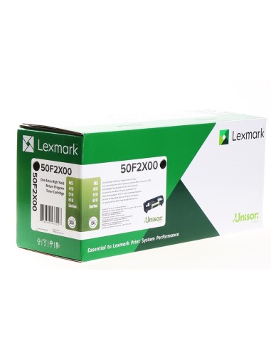 TONER LEXMARK 502XE BLACK GRAN...