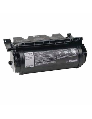 TONER LEXMARK 12A7460 BLACK T-630...