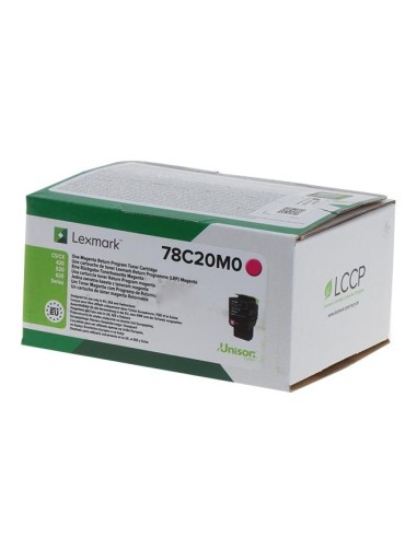 TONER LEXMARK 78C20M0 MAGENTA CS421...