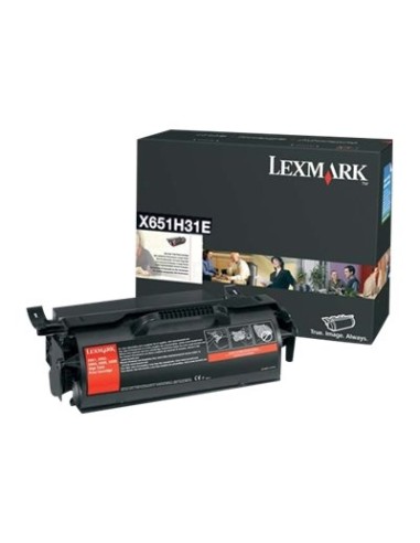 TONER LEXMARK X651H31E BLACK X651...
