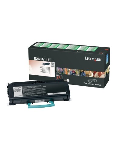 TONER LEXMARK E260A11E BLACK E260...