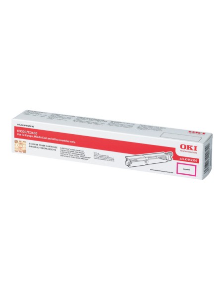 TONER OKI 43459330 MAGENTA C3300 C3400 C3450 C3600 2500 PAG