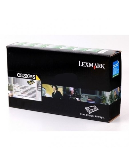 TONER LEXMARK C5220S YELLOW C522 C524 C530 C532 C534 3000 PAG RETORNABLE