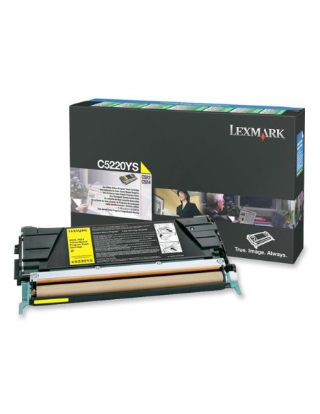 TONER LEXMARK C5220S YELLOW C522 C524 C530 C532 C534 3000 PAG RETORNABLE