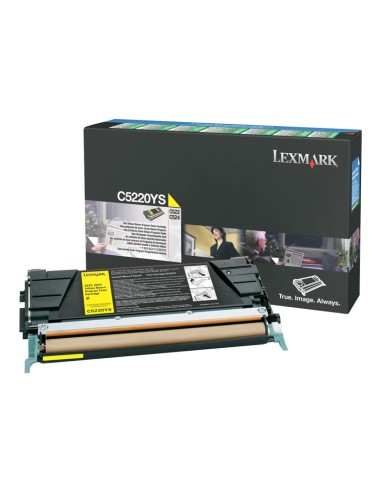 TONER LEXMARK C5220S YELLOW C522 C524...