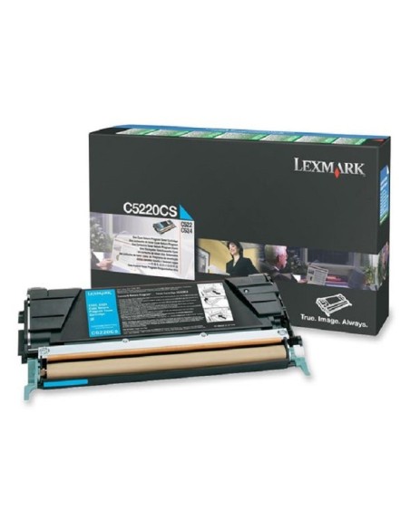 TONER LEXMARK C5220S CYAN C522 C524 C530 C532 C534 3000 PAG RETORNABLE