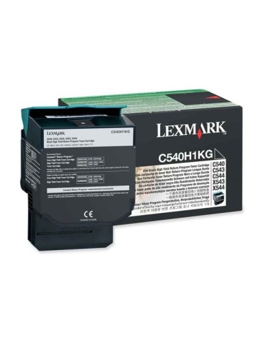 TONER LEXMARK C540H BLACK C540 C543...