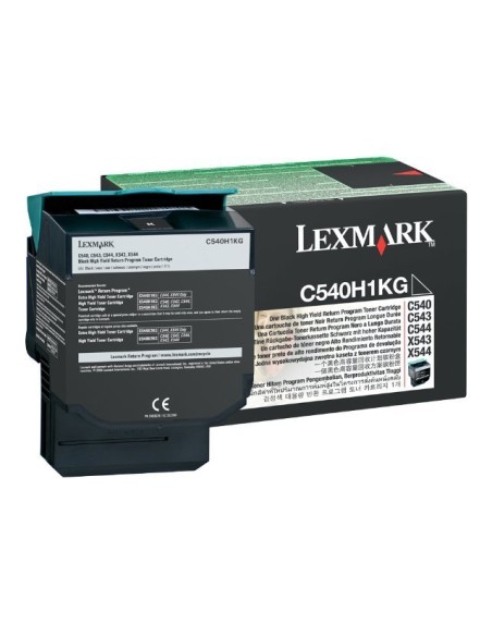 TONER LEXMARK C540H BLACK C540 C543 C544 X543 X544 2000 PAG